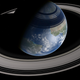 Illustration for article titled Using the Roche Limit to Make Earth a Ringed Planet
